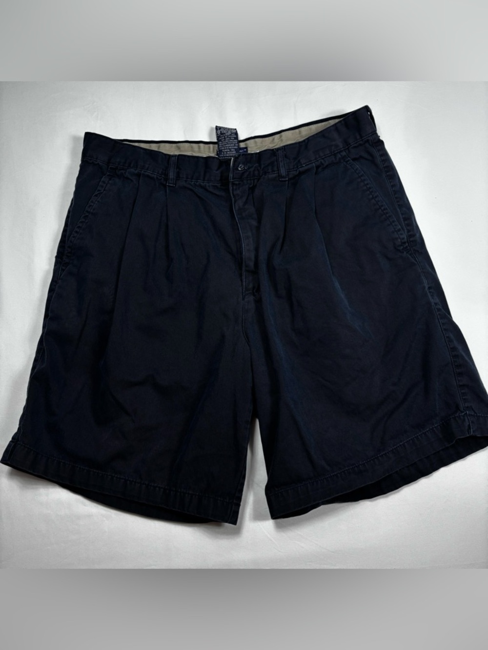 Catalina Navy Pleated Men's Shorts
